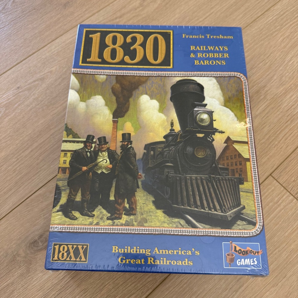 1830 Railways & Robber Barons Board Game 18XX Lookout Games New Sealed‎